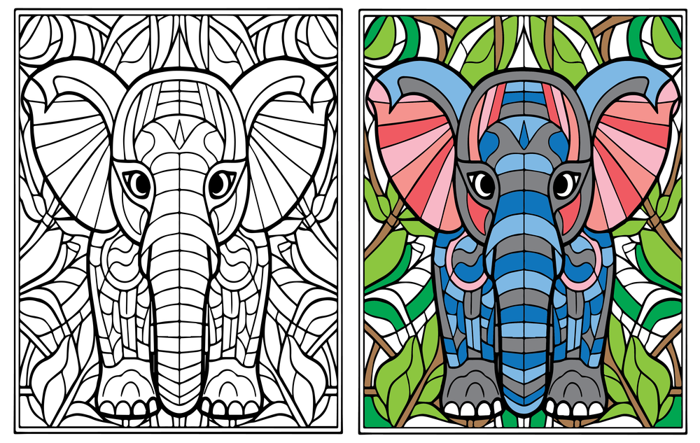 Spirit Animals Coloring Pages | 50 Printable Coloring Pages | Vibrant Coloring Pages | Relaxing & Stress Relief Coloring